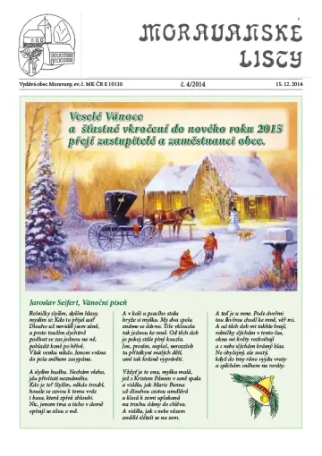 Moravanské listy č. 4/2014