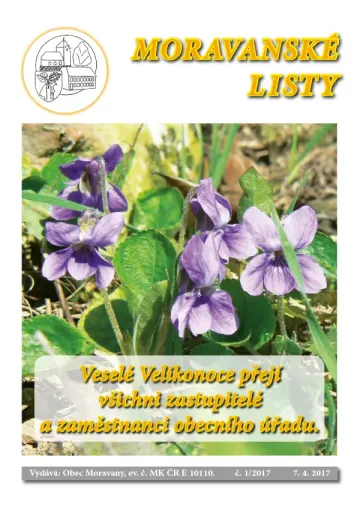 Moravanské listy č. 1/2017