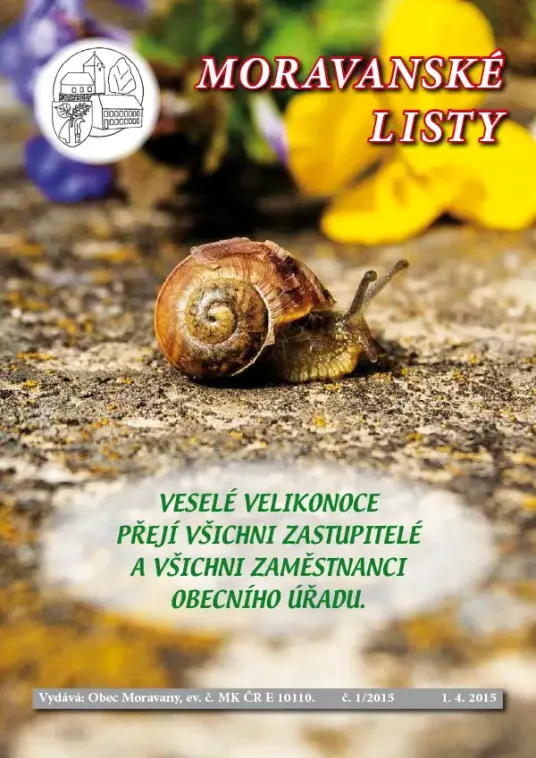 Moravanské listy č. 1/2015
