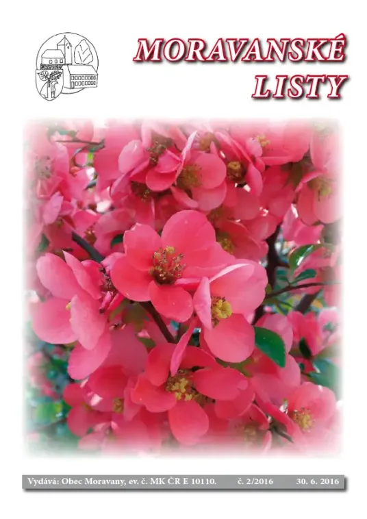 Moravanské listy č. 2/2016