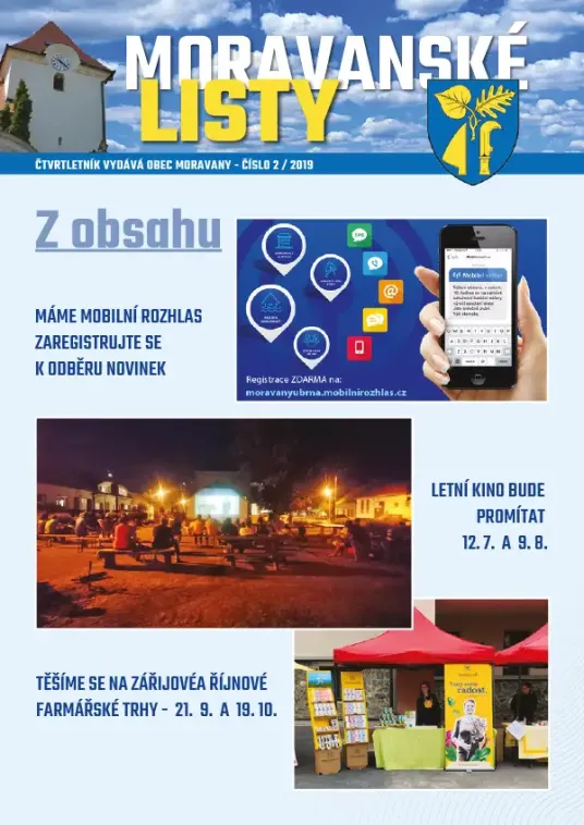 Moravanské listy č. 2/2019